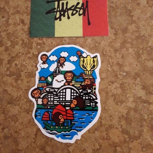 Levi's, A Bathing Ape Sticker Set Bundle Pile Y2k Great For Laptop On Phone - Picture 6 of 14